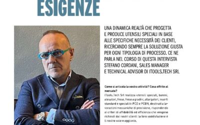 INTERVISTA SU RIVISTA “UTENSILI E ATTREZZATURE”